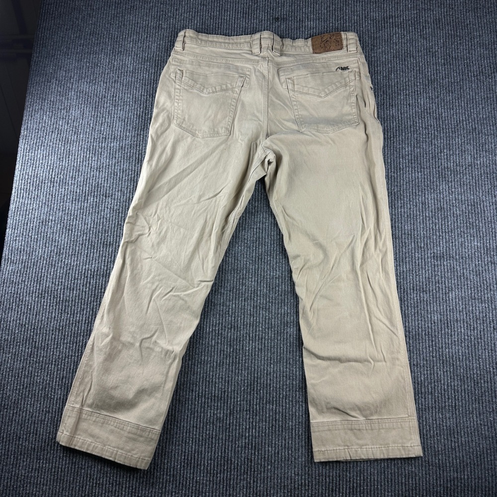 Mountain Khakis Mens Classic Fit Pants Tan Cotton Stretch Outdoor Hiking 38x30